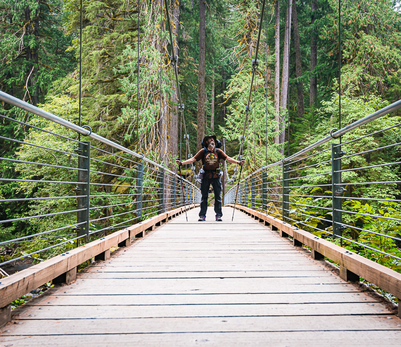 Scott McGee in Olympic National Park, WA