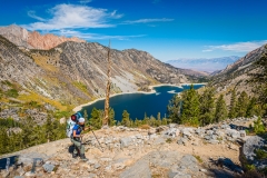 Above Lake Sabrina