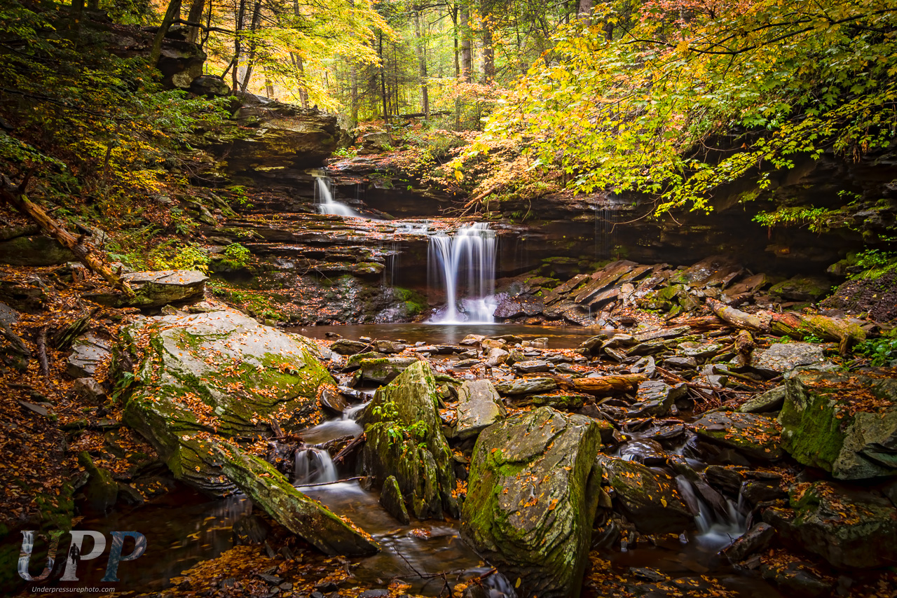 R.B. Ricketts Falls, Ricketts Glen, PA.