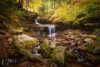 R.B. Ricketts Falls, Ricketts Glen, PA.
