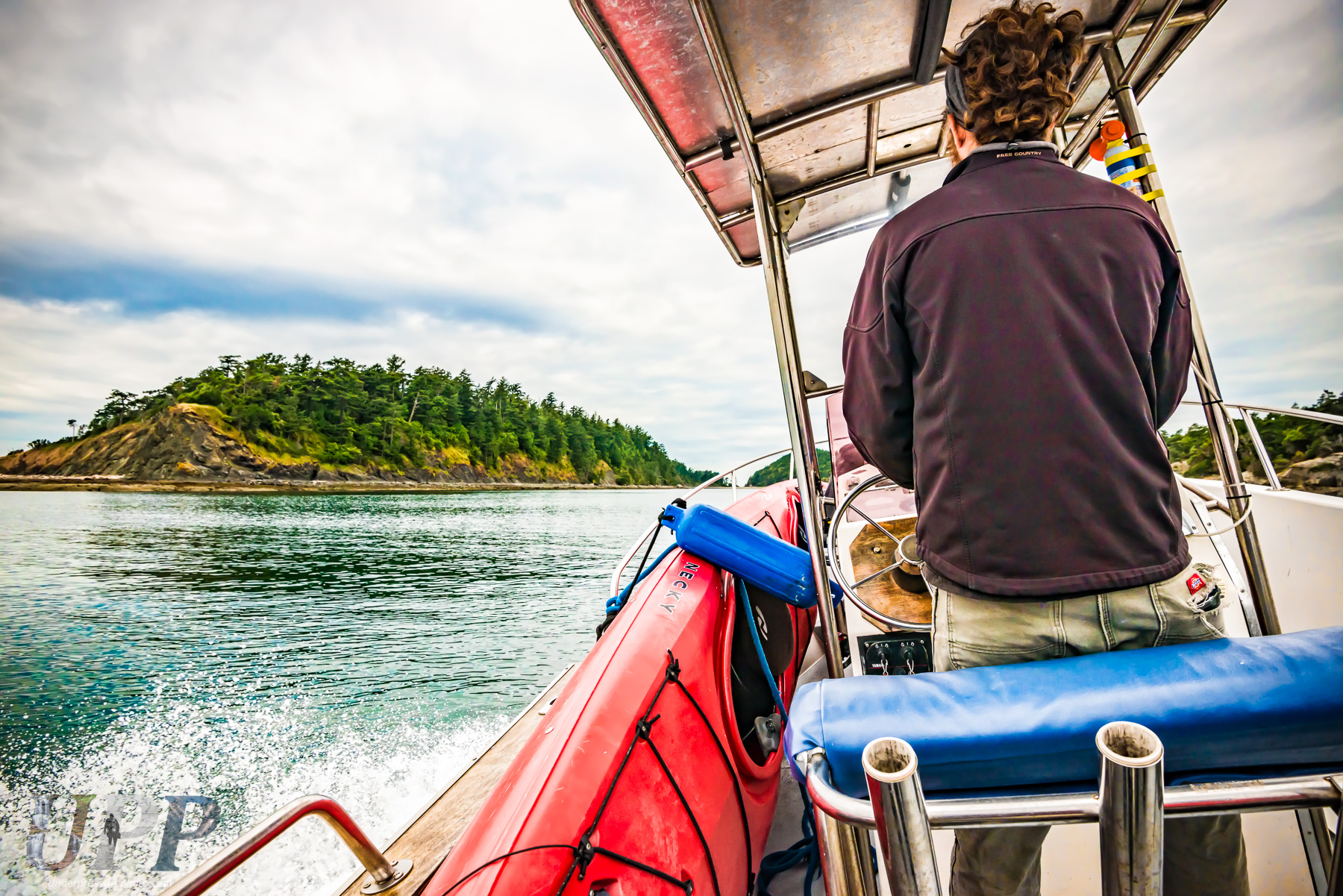 We arrive at Sucia Island with Captain Benson