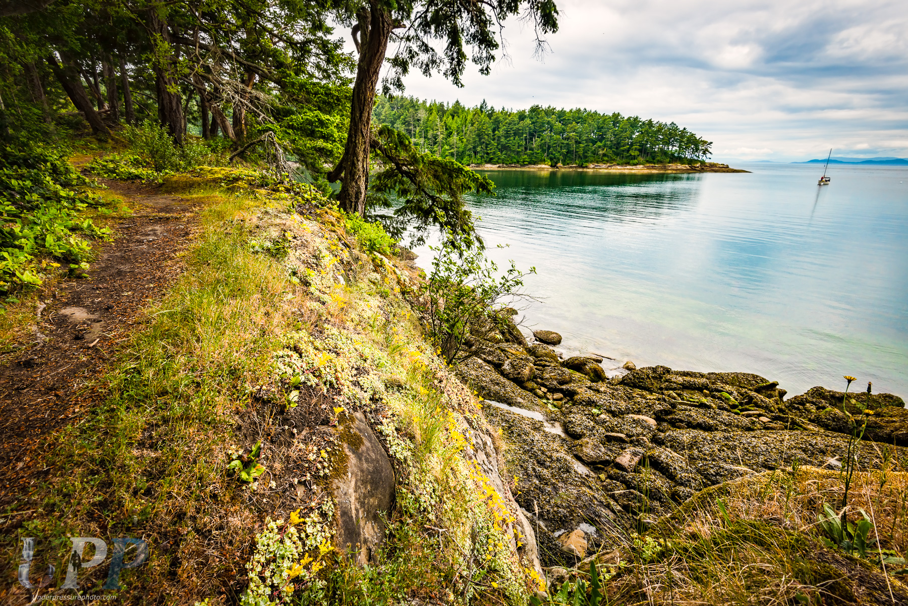 Shallow Bay on Sucia Island, WA.