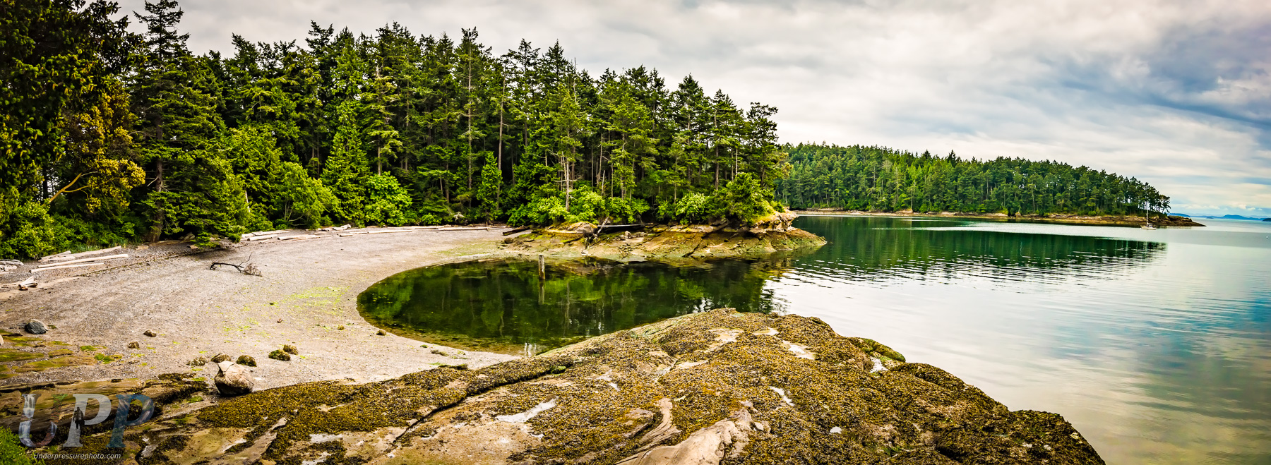 Shallow Bay near the China Caves on Sucia Island, WA