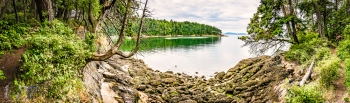 Shallow Bay on Sucia Island, WA.