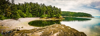 Shallow Bay near the China Caves on Sucia Island, WA