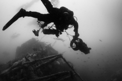 Tech Diver Collects Lost Gear