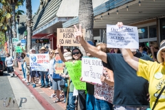 Global Climate Strike demonstration in Oceanside, CA on 9/20/2019