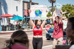 Global Climate Strike demonstration in Oceanside, CA on 9/20/2019