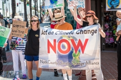 Global Climate Strike demonstration in Oceanside, CA on 9/20/2019