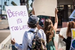 Global Climate Strike demonstration in Oceanside, CA on 9/20/2019