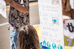 Global Climate Strike demonstration in Oceanside, CA on 9/20/2019