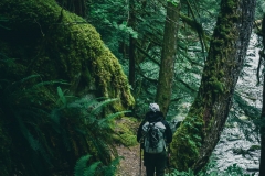 CrtrGrl hiking in the beautiful North Cascades National Park, WA